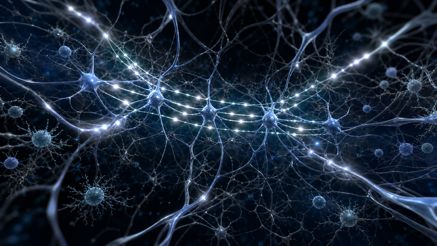 Scientific visualization of organised signal activity across a neural network