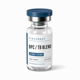 Vialcrest BPC-157 + TB-500 5mg+5mg peptide vial