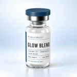 Vialcrest GLOW Blend peptide vial