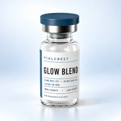 Vialcrest GLOW Blend peptide vial