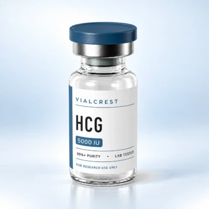 Vialcrest HCG 5000iu peptide vial