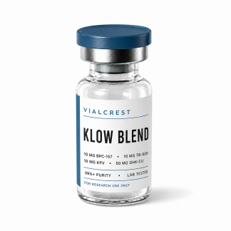 Vialcrest KLOW Blend peptide vial