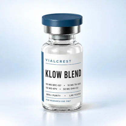 Vialcrest KLOW Blend peptide vial